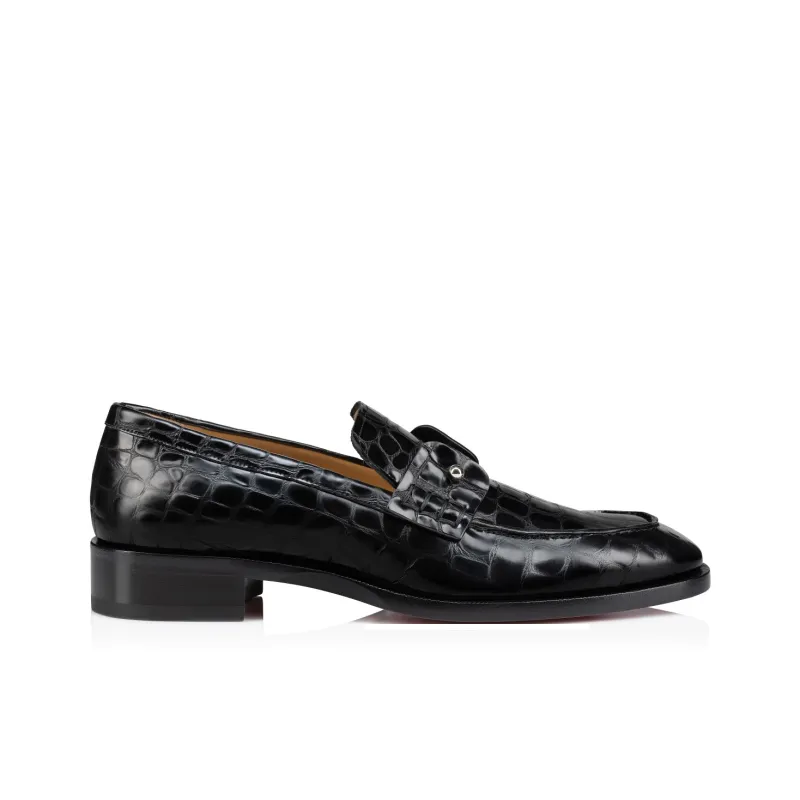 CL LUBOTING Chambelimoc Loafers Men's Black-1