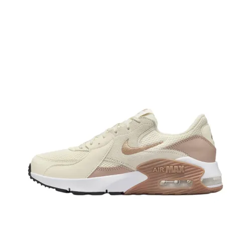 Nike Air Max Excee Running Shoes Women's Low-Top Apricot Cream