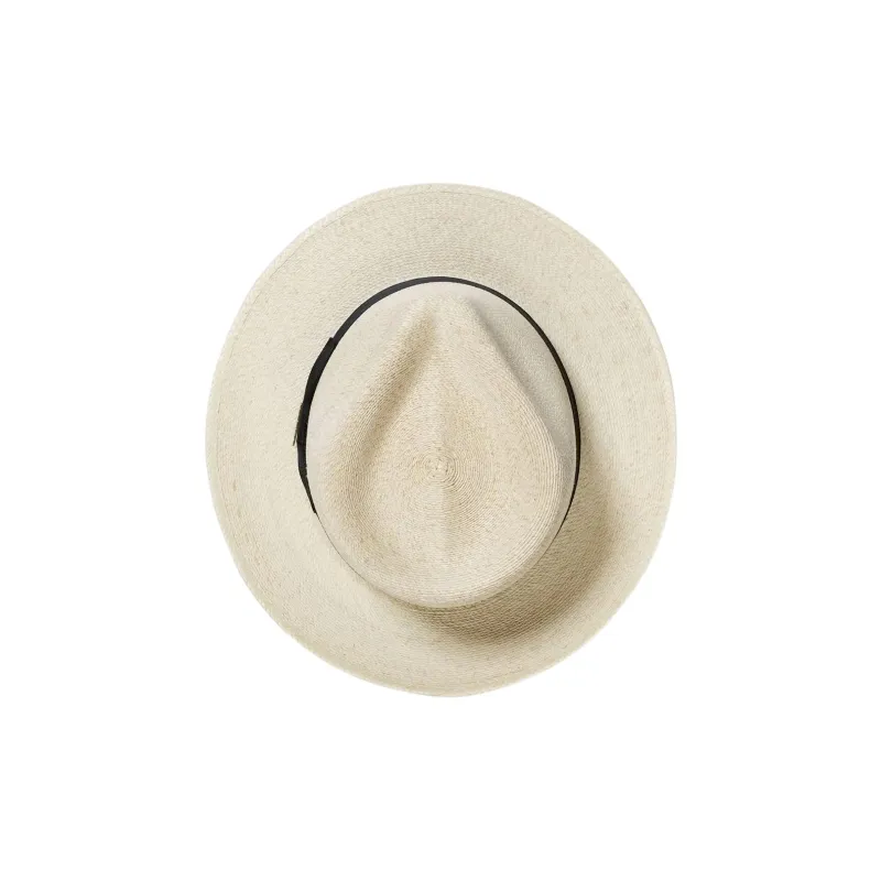 STETSON Palm Leaf Straw Satin Sun Protection Hats Unisex Beige-2