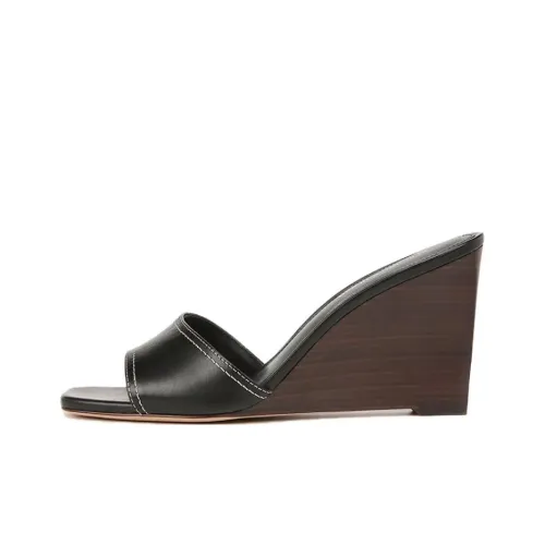 VERONICA BEARD Slide Slippers 8.5cm Women's Black