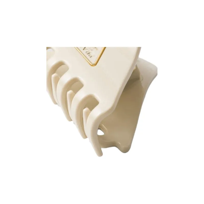 PRADA Logo appliqué Hair Clip-2