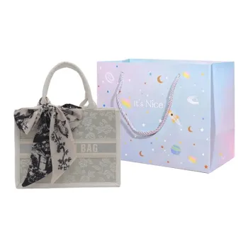 GOX PU Handbag Regular Women's Black/White/Silver
