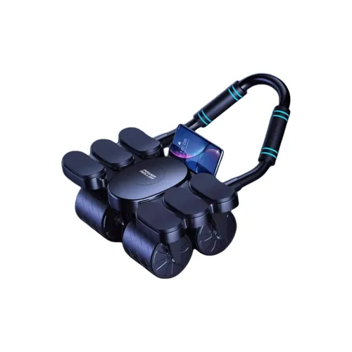 Pinjian Abdominal Rollers Unisex Quad Six-Elbow Support