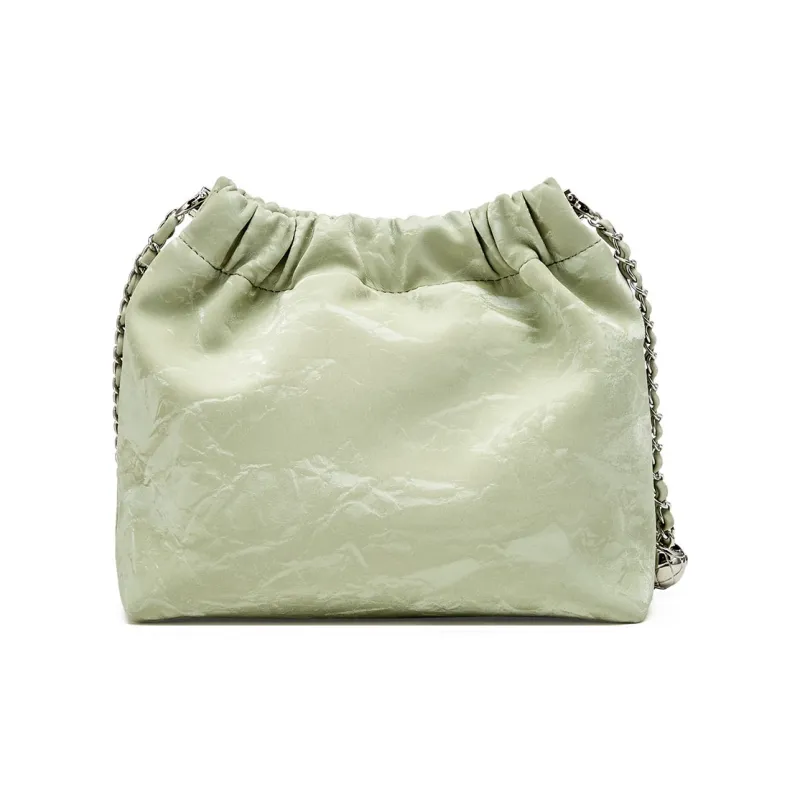 JOSINY PU/Cow Split Leather Shoulder Bag, Crossbody Bag Regular Women's Black/Ecru/Apricot/Light Green-12
