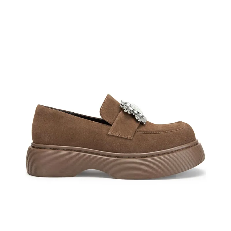 MIO Loafers Women's Brown | Black | Gray-1