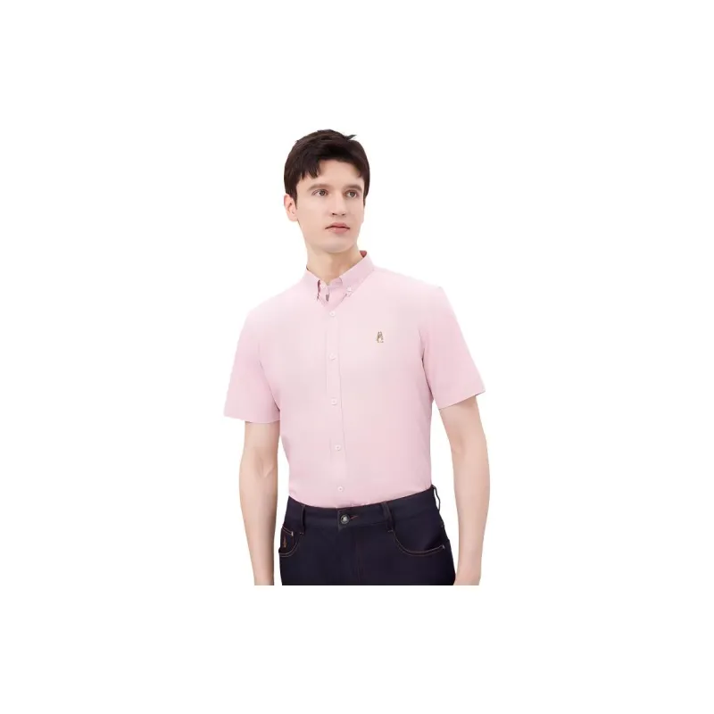 Hush Puppies Shirts Men Pink-1