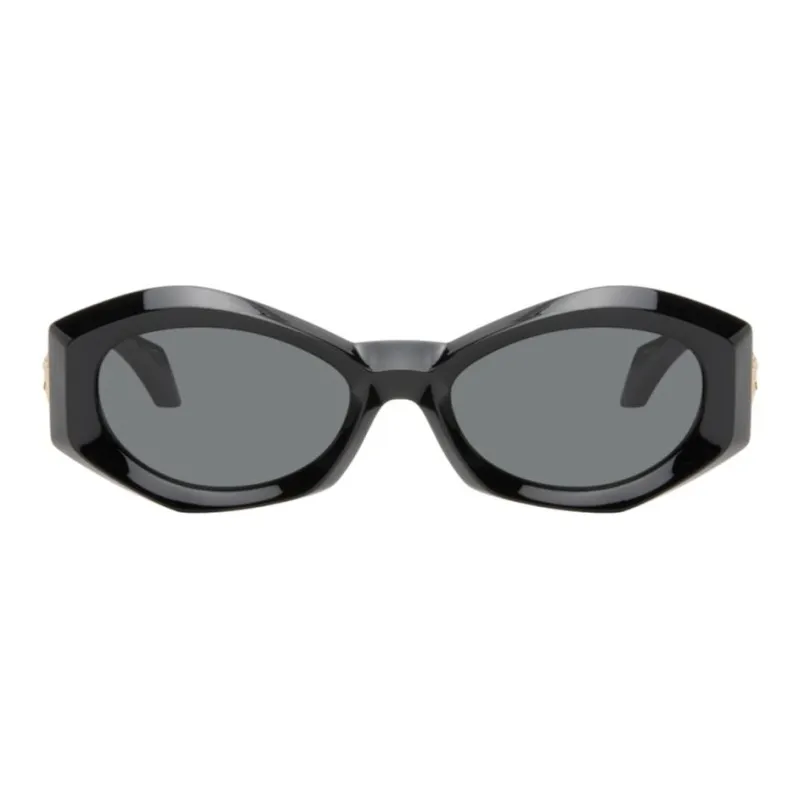 VERSACE Medusa Plaque Irregular frame Sunglasses-0