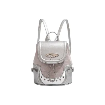 CARTELO PU With Polyester Backpack Regular Women's Dusty Pink