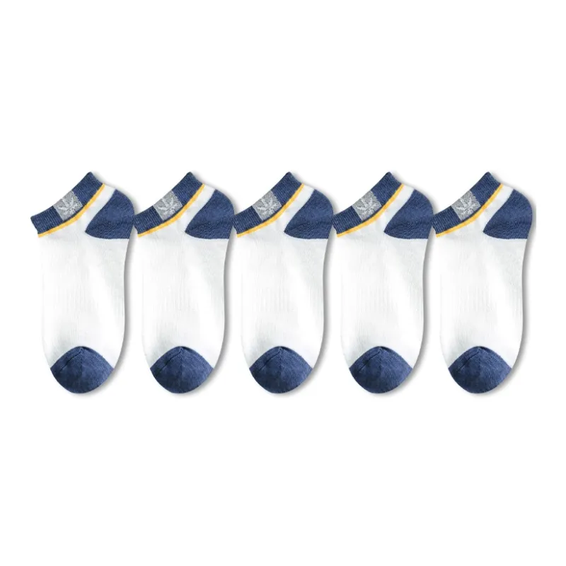 Mulong Family No-Show Socks Men's 5 Pack-4
