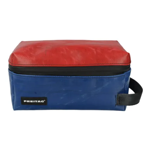 FREITAG Storage Bags Royal Blue With Red Accents