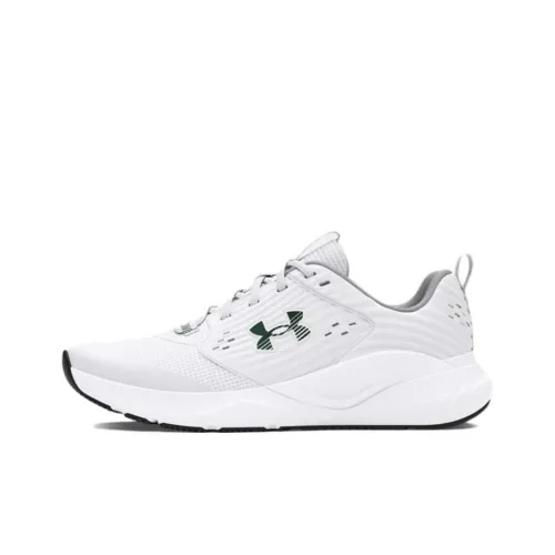 Under Armour Commit 4 Anti Slip Wear Resistant Low Top Training Shoes Unisex White