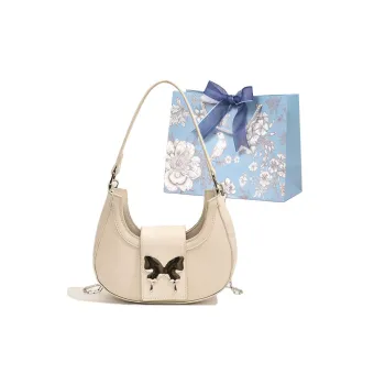 REDOO PU Shoulder Bag Crossbody Bag Regular Women's White/Black/Blue/Pink