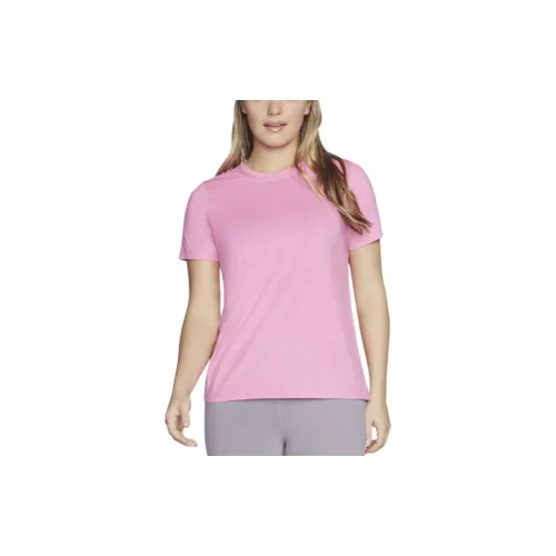 Skechers T-Shirts Women's Hot Pink