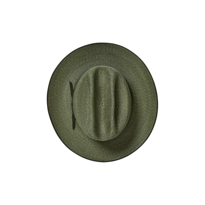 STETSON Linen Satin Sheepskin Sun Protection Hats Unisex Green-3