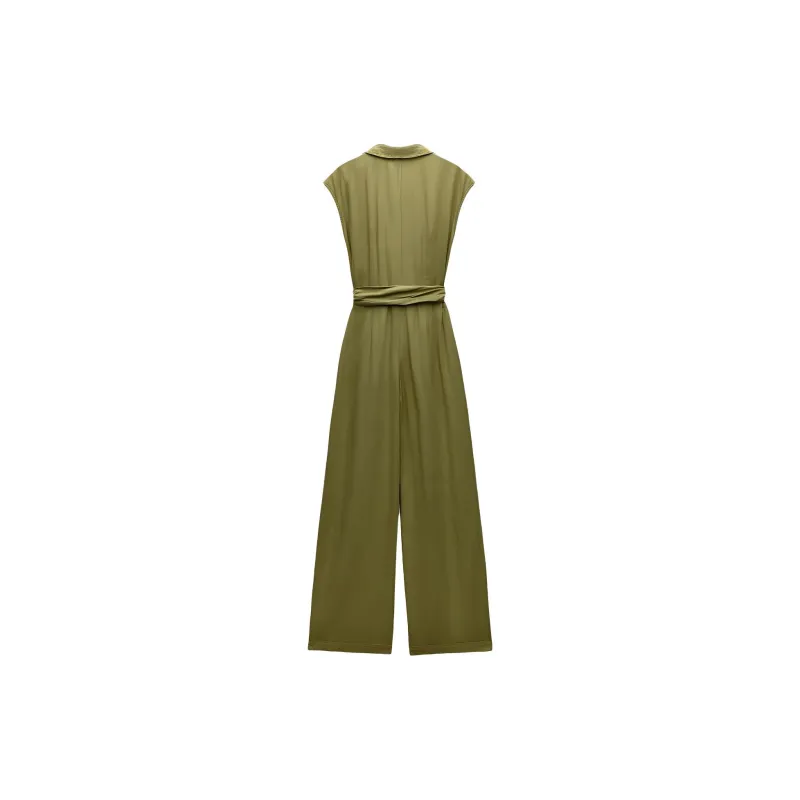 ZARA Jumpsuits Women's Green-1