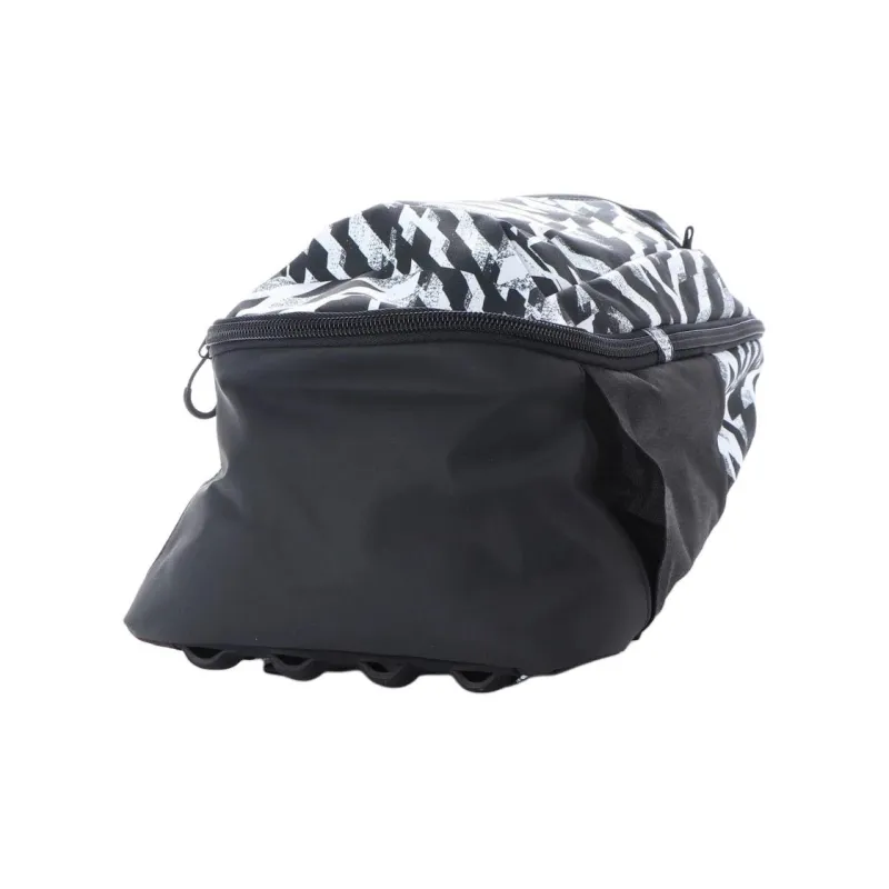 Adidas Polyester Backpack Regular Unisex Black White-4
