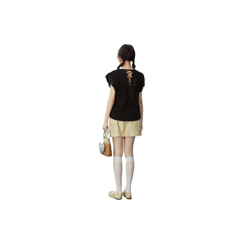 Juden Choi Casual Short Skirts Women's-1