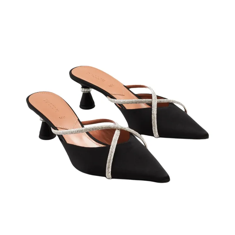 D'ACCORI Ella 50mm Rhinestone-embellished Mules-3