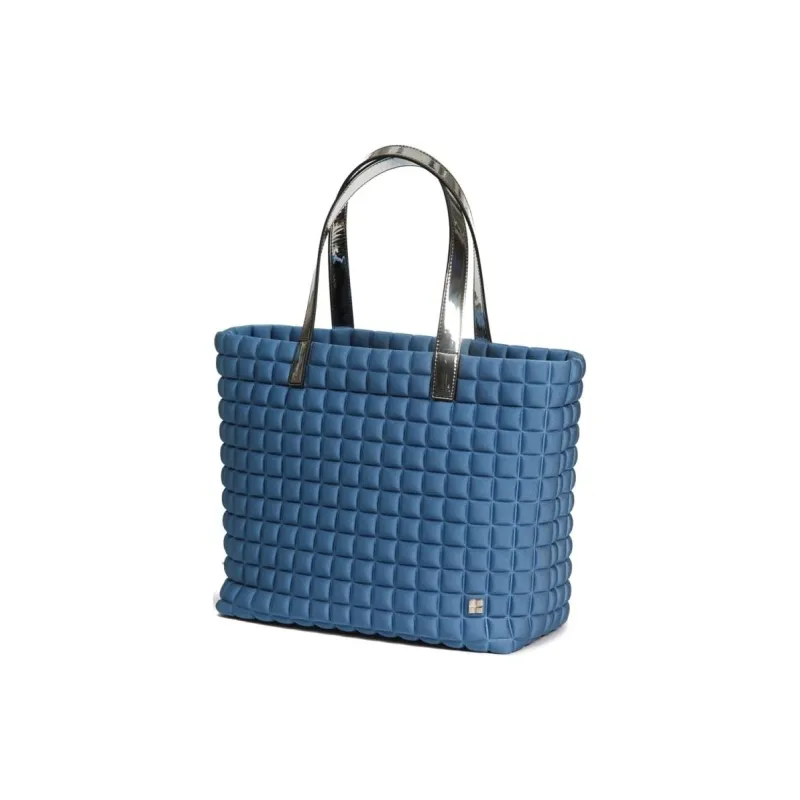 BPRIME 3D Cube, Heat Formed, Fabric One Shoulder Handbag Medium Size Women's Vienna Color-2