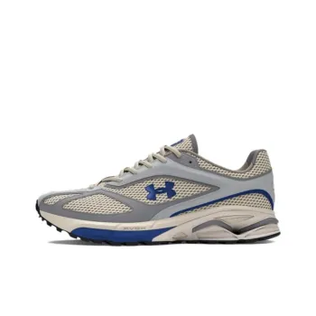 Under Armour Apparition Anti Slip Wear Resistant Low Top Casual Shoes Unisex Gray Blue