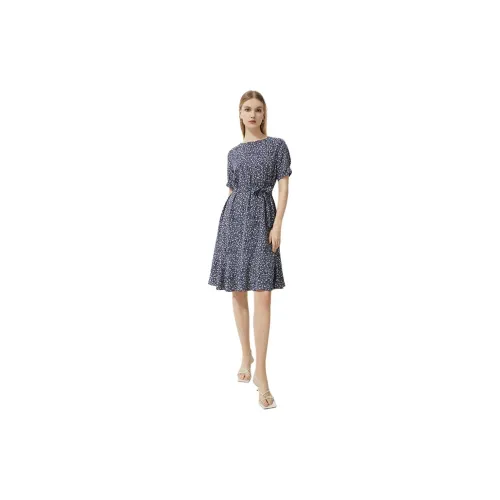 Hush Puppies Short-Sleeved Dresses Women's Dark Blue