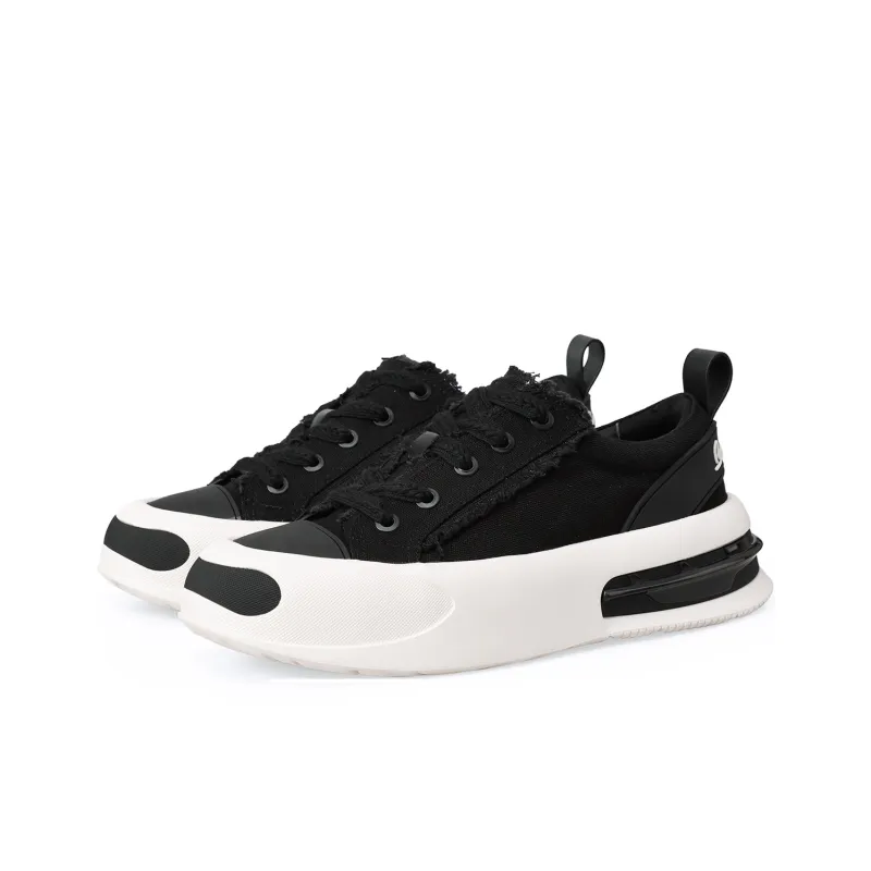 BOSSSUNWEN Low-Top Canvas Skateboard Shoes Men's-10