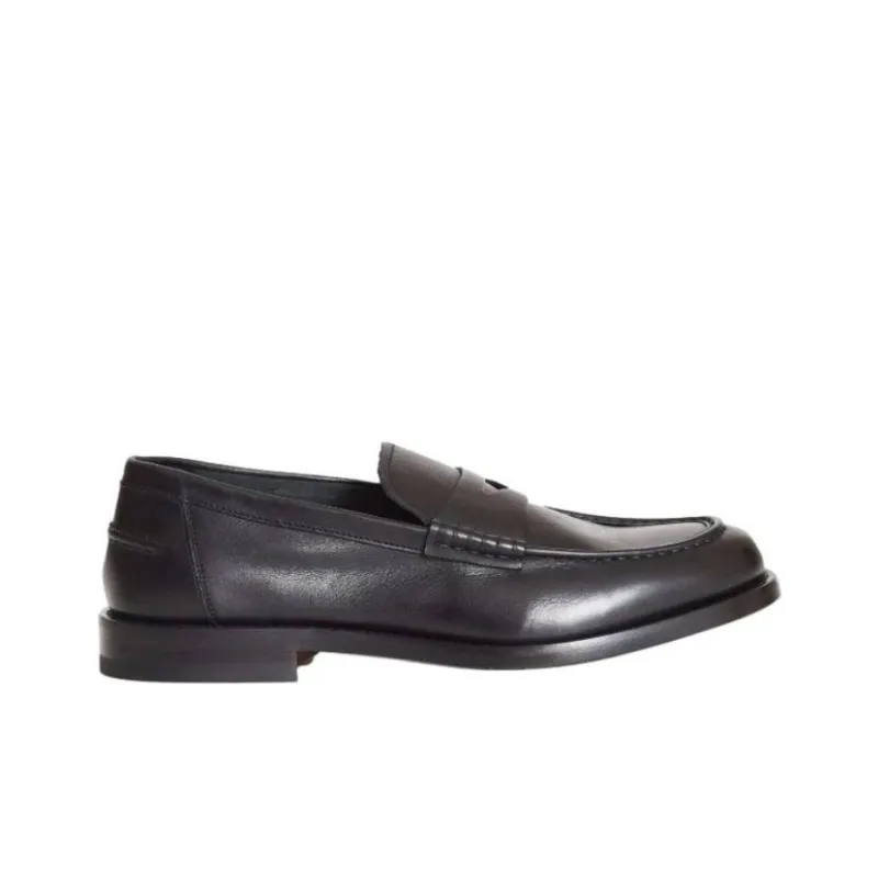DOUCAL'S Loafers Men Black-1