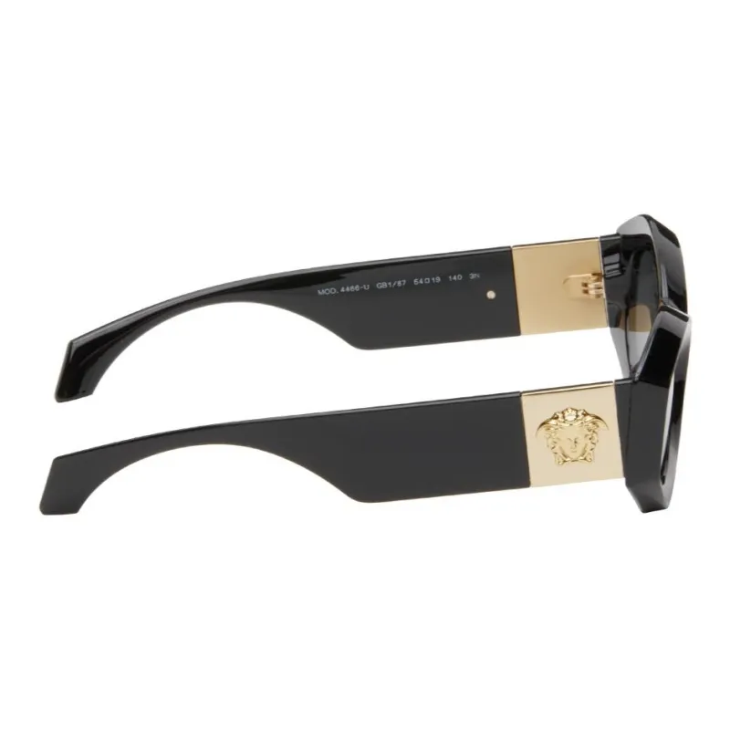 VERSACE Medusa Plaque Irregular frame Sunglasses-2
