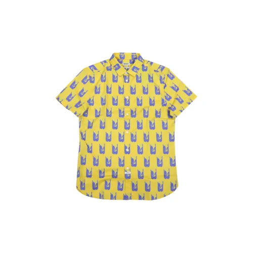 KENZO Shirts Men Yellow