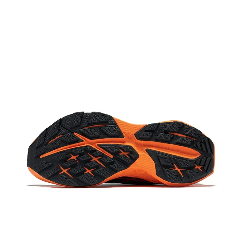 Erke Field Paths Low Top Casual Shoes Men's Jet Black, Total Crimson, Cinnabar Red-3