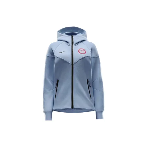 Nike USA Olympic Team Series Jackets Women's Sky Blue