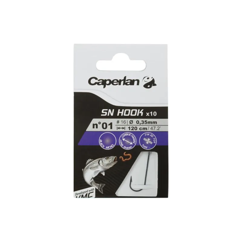 DECATHLON Fish Hook Upturned Eye Hook-2