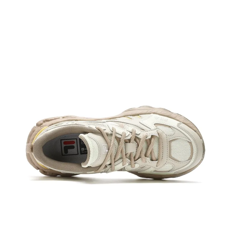 FILA Fern Low-Top Casual Shoes Women's White Gray-4
