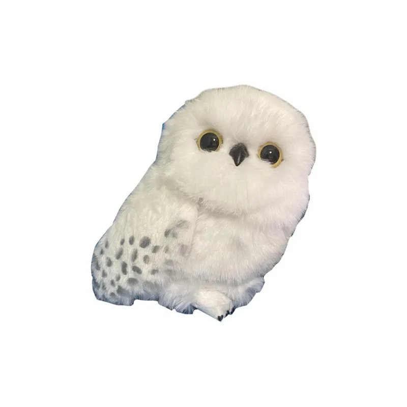 Universal Studios Snow Message Owl Dolls Plush Doll 15cm Height-0