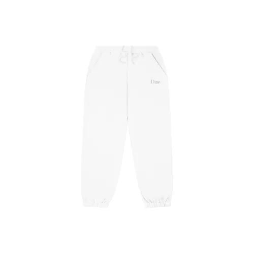 Dime Knitted Sweatpants Unisex White