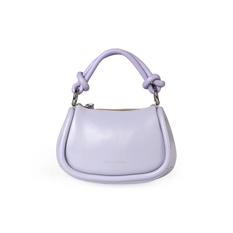 Abbott-VINTAGE Cow Split Leather Shoulder Bag Regular Women's-4