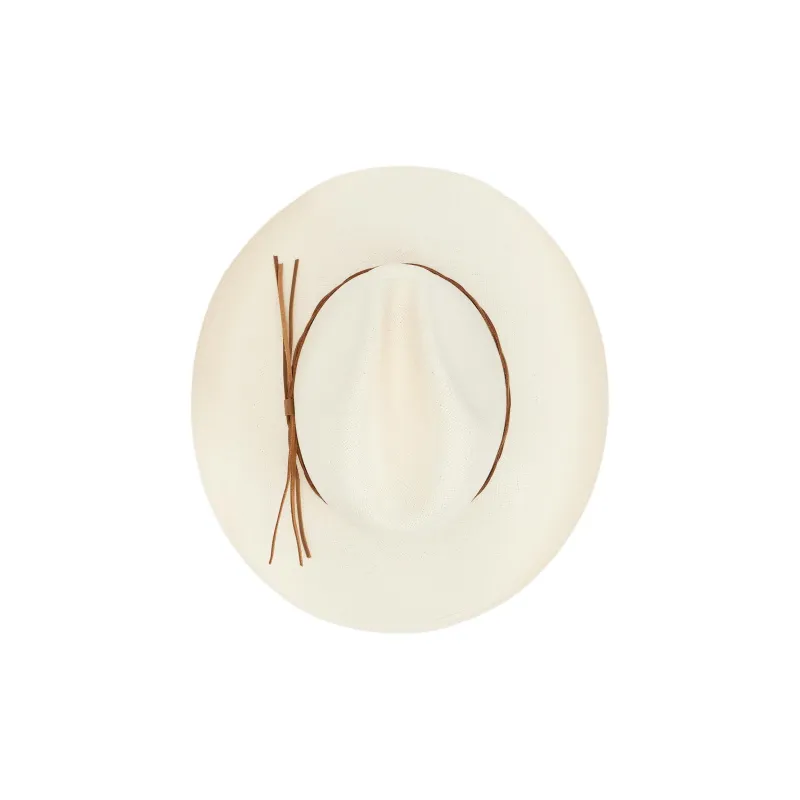 STETSON Straw Silk Sun Protection Hats Unisex Ecru-3