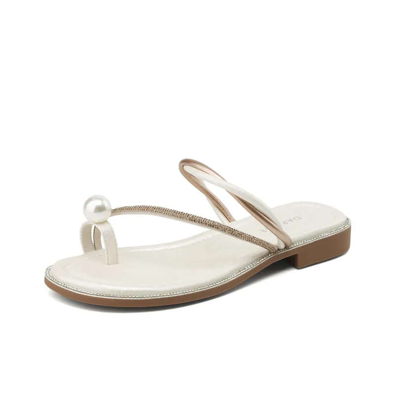 DAPHNE Flip Flops Women's Apricot-1