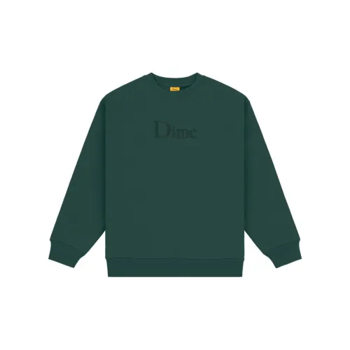 Dime Sweatshirts Unisex Rainforest Green