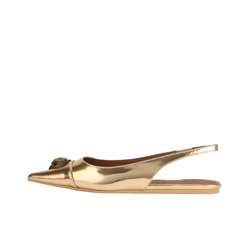 Kurt Geiger London Belgravia Casual Single Shoes Women's Gold-0