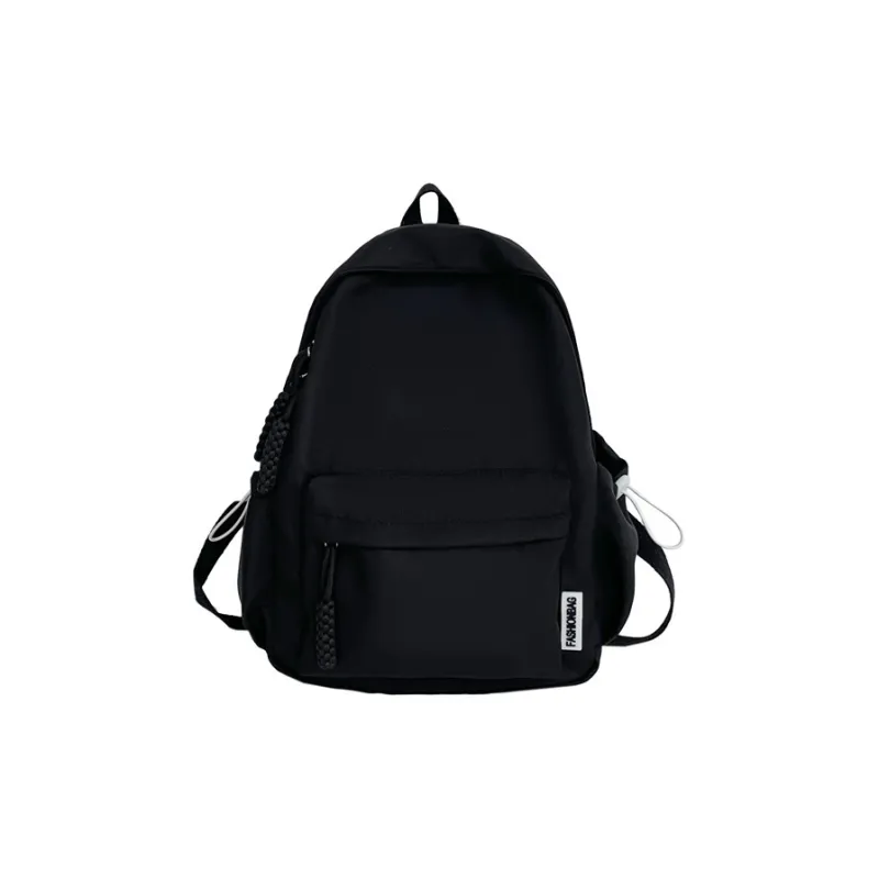 Banyanu Composite Cloth Backpack Unisex White/Black/Yellow/Green/Pink-4