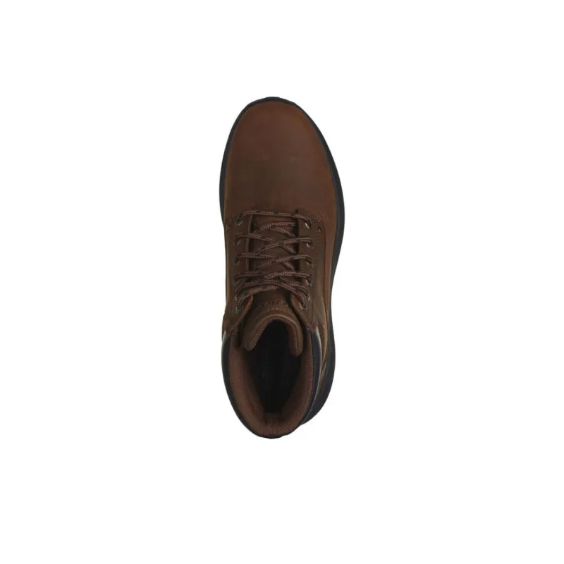 Skechers Relaxed Fit Non slip Support Mid Top Outdoor Shoes Men's Brown-3