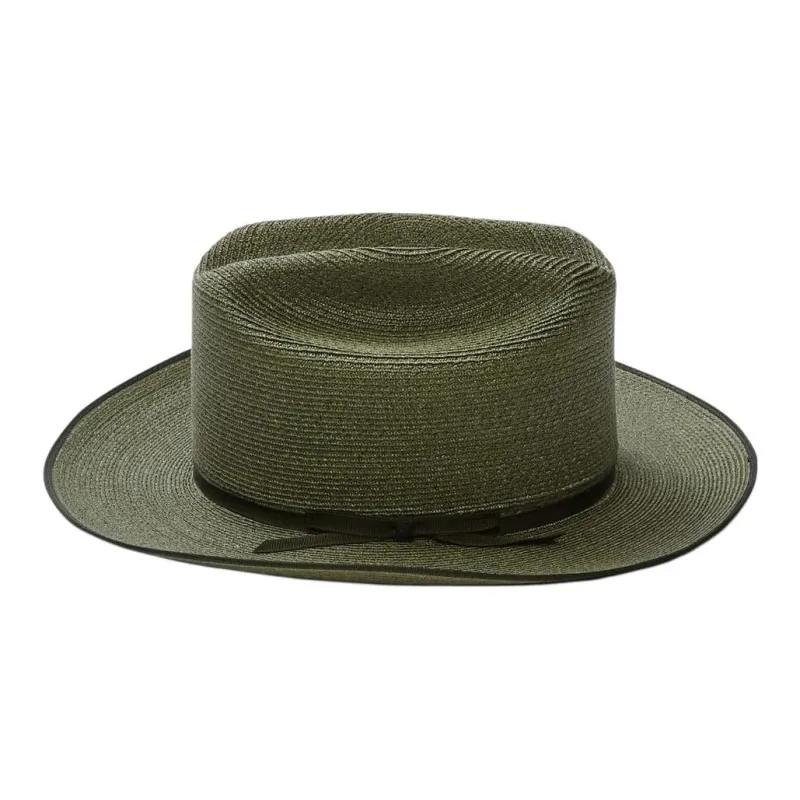 STETSON Linen Satin Sheepskin Sun Protection Hats Unisex Green-1