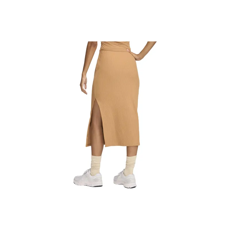Nike Sportswear Chill Rib Women's Slim Midi Skirt-1