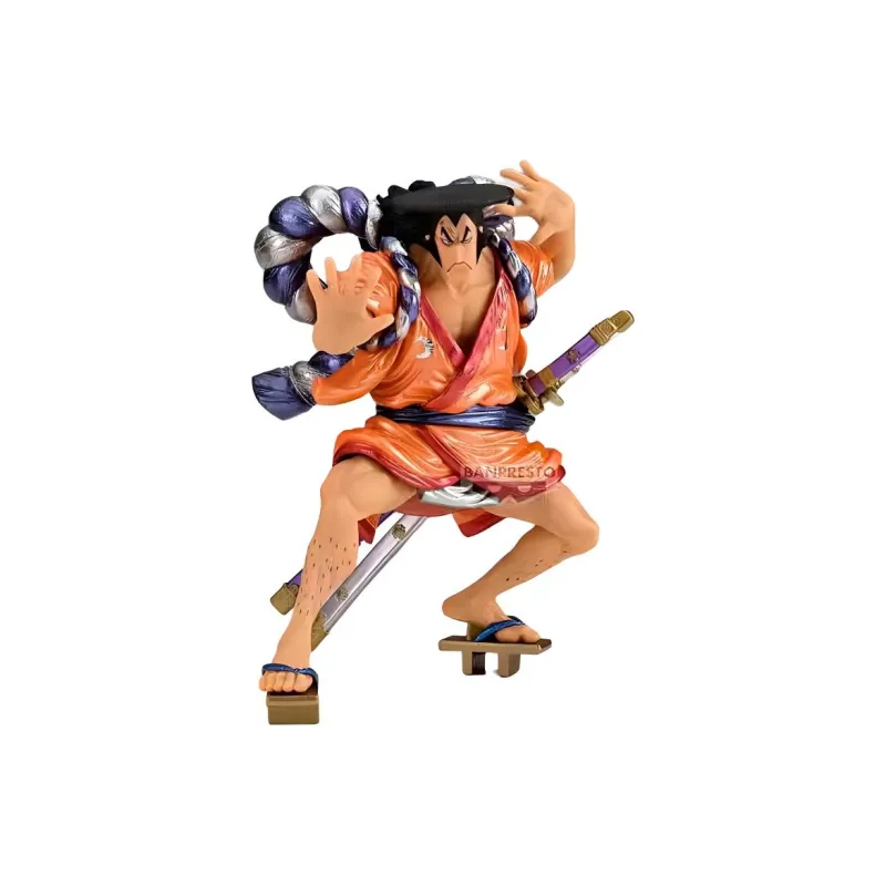 BANPRESTO One Piece Characters Artistic King, Gol D. Roger, Kozuki Oden Bonus Gifts-2