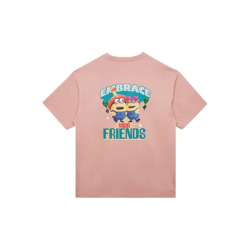 New Era Minions Co-branded Edition T-Shirts Unisex Pink