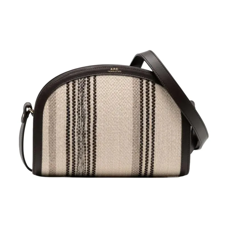 A.P.C. Demi-Lune Crossbody Bag-0