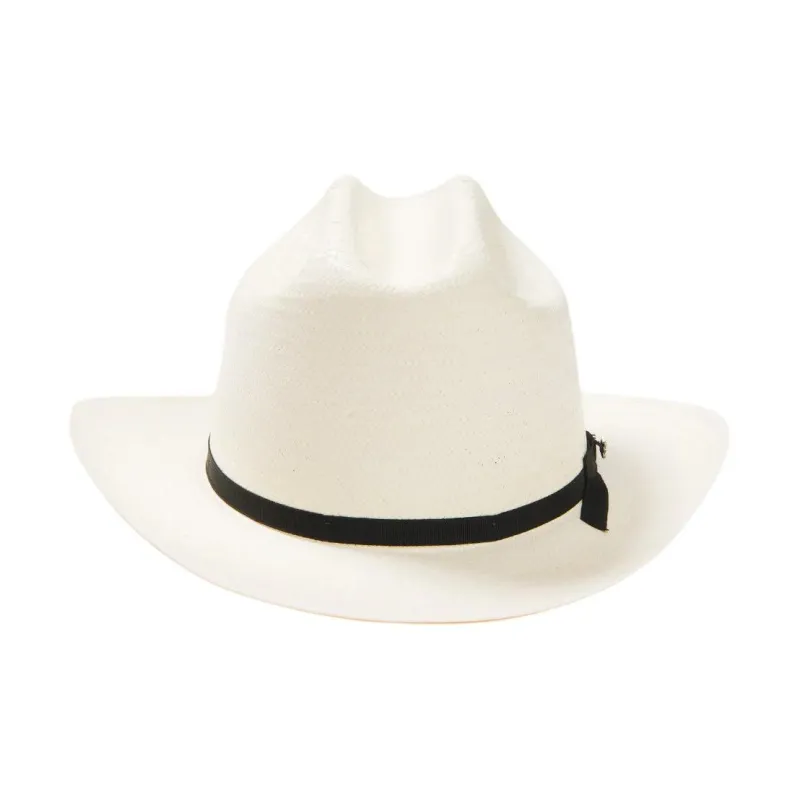 STETSON Straw Straw Sun Protection Hats Unisex White-2