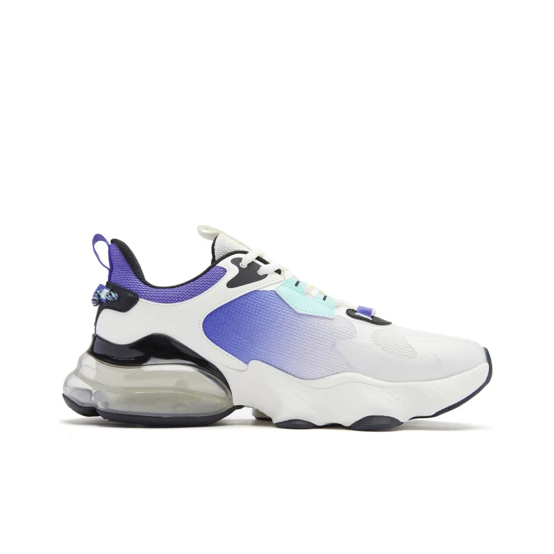 QIAODAN North Pluto 3.0 Cushioning Anti Slip And Wear Resistant Low Top Running Shoes Men's Ivory Black-1