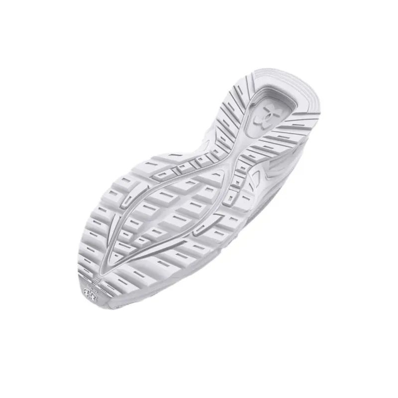 Under Armour Apparition Slip Resistant And Breathable Low Top Casual Running Shoes Unisex White-4